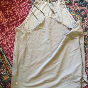 lululemon long mesh tank